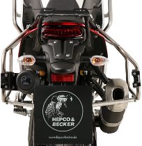 Hepco & Becker Seitenkofferträger Cutout, Edelstahl - Yamaha