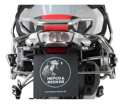 Hepco & Becker Side carrier Cutout, Stainless Steel - BMW R