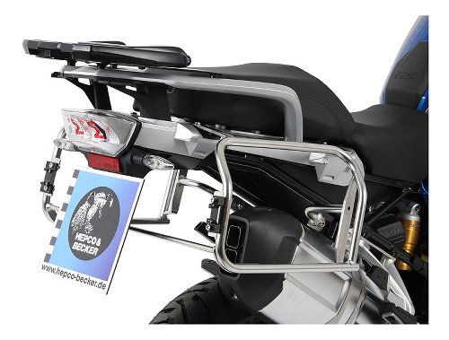 Hepco & Becker Side carrier Cutout, Stainless Steel - BMW R