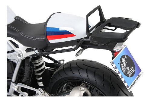 Hepco & Becker Alurack topcasecarrier, Black - BMW R nineT