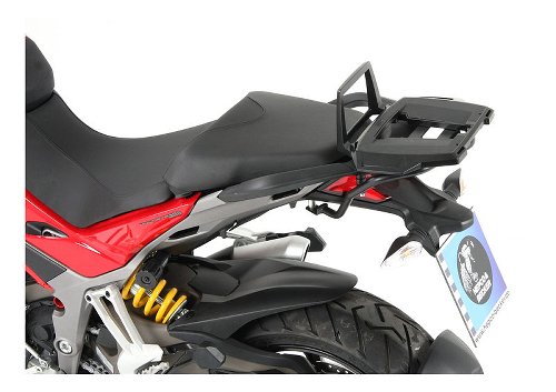 Hepco & Becker Alurack Topcasecarrier, Black - Ducati