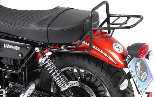 Hepco & Becker Tube Topcasecarrier, Black - Moto Guzzi V 9