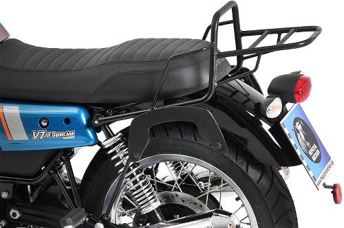 Hepco & Becker Portaequipajes superior tubular, Negro - Moto