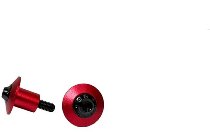 Jeu de vis Carbonworld, support de réservoir, rouge-noir