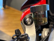 Kit visserie Carbonworld, support de réservoir, noir-argent