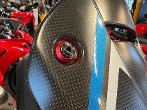 Set di viti Carbonworld, parabrezza, rosso-argento adatto