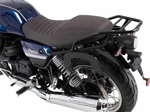 Hepco & Becker Tube rear rack, Black - Moto Guzzi V7 Special