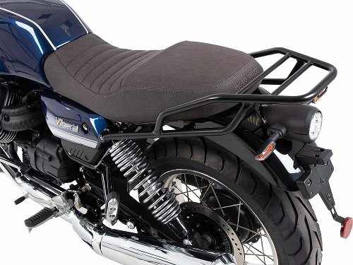 Hepco & Becker Tube rear rack, Black - Moto Guzzi V7 Special