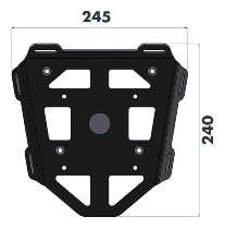 Hepco & Becker Minirack Softgepäck-Heckträger, Schwarz -