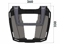 Hepco & Becker Easyrack Topcasecarrier, Black - Moto