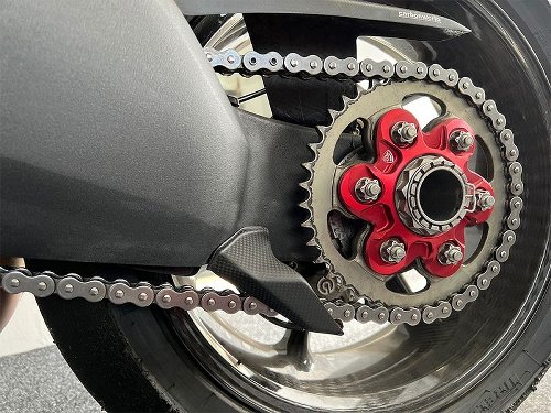 Ducati Panigale V4 Protège chaîne en carbone Carbonworld