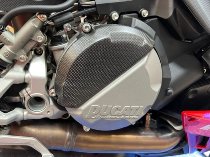 Carbonworld clutch cover guard, carbon suitable for Ducati