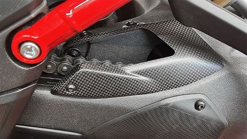 Carbonworld swingarm protector set, carbon suitable for