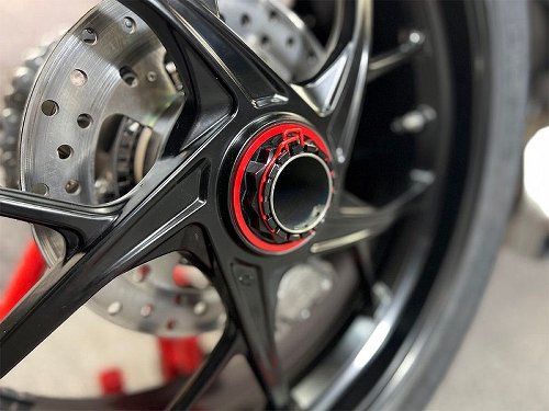 Carbonworld Konusring Radseite rot für Ducati