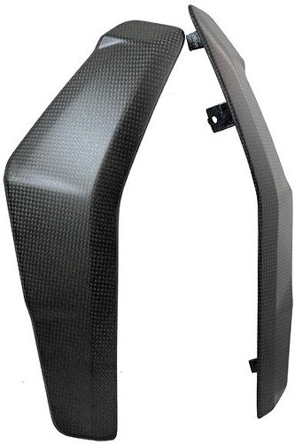 Carbonworld radiator covers, carbon, matt suitable for