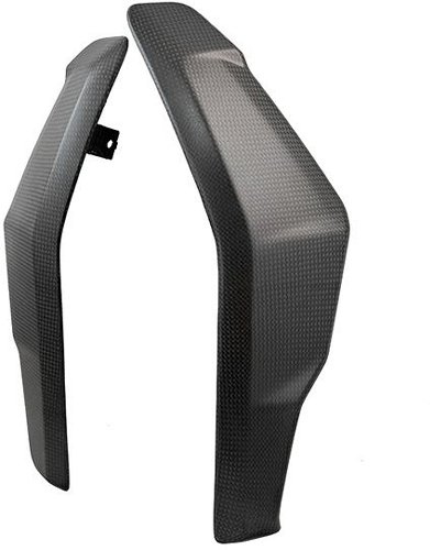 Carbonworld radiator covers, carbon, matt suitable for