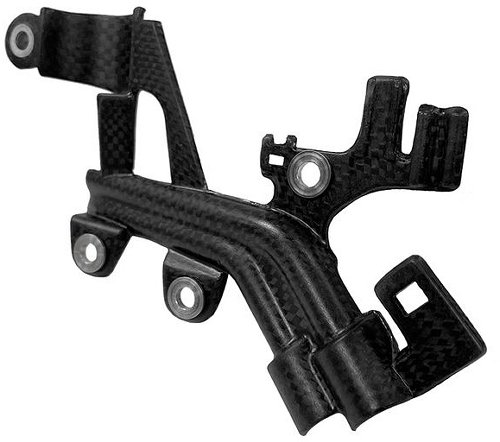 Support de réservoir Carbonworld en carbone pour Ducati
