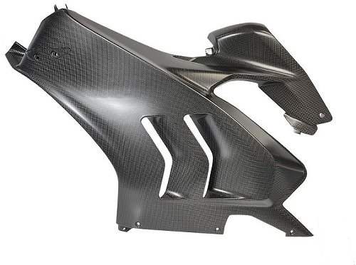 Carbonworld side fairing, carbon fiber, suitable for Ducati