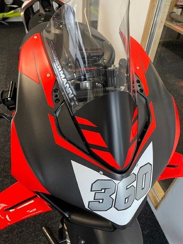 Ducati Panigale V4 - Protège carénage en carbone -