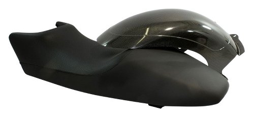 Ducati Seat reduction kit + carbon mudguard - 400, 600, 750,