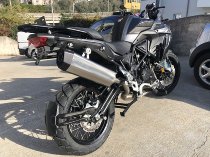 Mistral Auspuff, Exagon, VA, matt, Euro4, 5 - Benelli 502