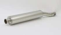 Mistral Silencer, round, stainless-steel, ice grey,