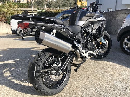 Mistral Auspuff, Exagon, VA, poliert, Euro4, 5 - Benelli 502