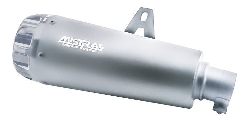 Mistral exhaust, Exclusive, conical, stainless steel, matt,