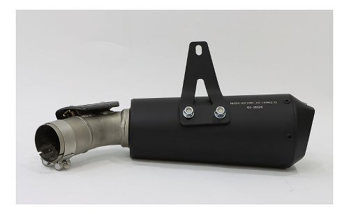 Mistral exhaust Avion GT, stainless steel, matt black, EURO5