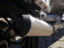 Mistral exhaust Avion, stainless steel, matt, EURO5 - Moto