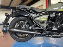 Mistral exhaust, conical, stainless steel, matt black, Euro5