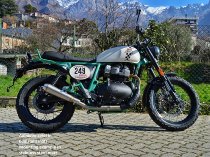 Mistral Auspuff Short, Edelstahl, matt-schwarz, E5+ -