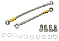 Fren Tubo oil pressure gauge lines set, type 1 - Ducati