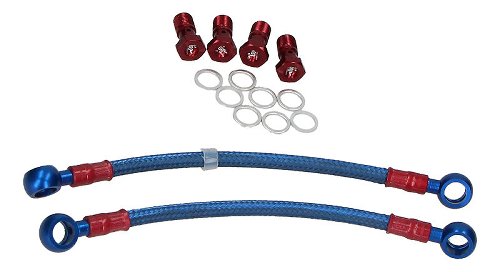 Fren Tubo oil pressure gauge lines set, type 3 - Ducati