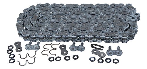 Regina chain 520 ZRA 114 links open + rivet lock
