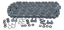 Regina chain 520 ZRA 114 links open + rivet lock