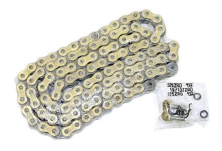 Regina chain 520 ZRT 94 links open + rivet lock