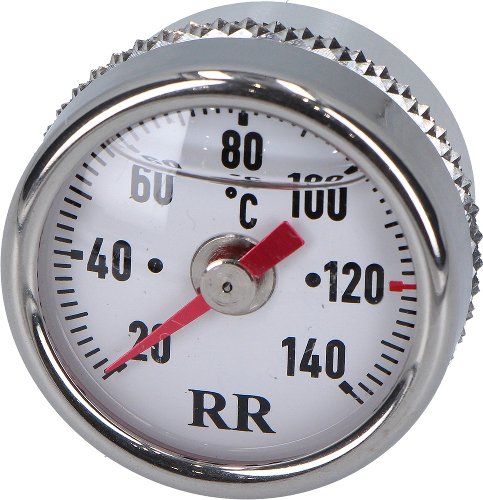 RR Oil thermometer white 20x2.5x25, Honda 500CB,