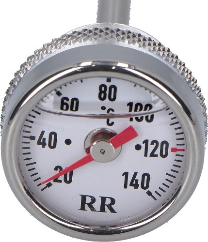 RR Oil thermometer white - KTM 600 GS with Rotax engine