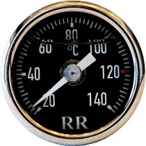 RR Oil thermometer black with flexible measuring rod from