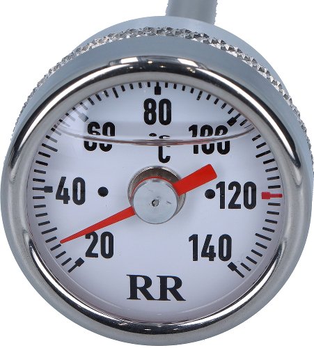 RR Oil thermometer white 20x2.5x100 Honda 125 MSX,300 SHI,