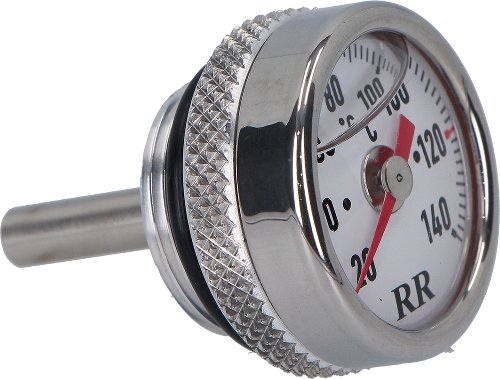 RR Oil thermometer white - Aprilia 750 Dorsoduro, Shiver SL,