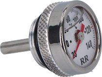 RR Ölthermometer weiß, Aprilia 750 Dorsod.,Shiver,MV