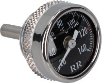 RR Ölthermometer schwarz, Aprilia 750, MV Agusta 989, 1078