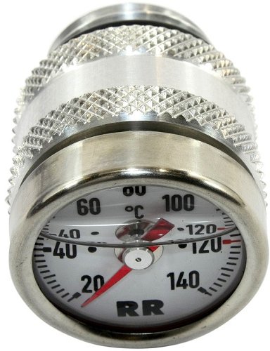 RR Oil thermometer white 27x3x25 - Yamaha 535, 600F, 700,