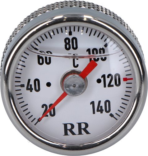 RR Oil thermometer white 27x 2x50 - BMW K75, K1, K100,