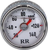 RR Oil thermometer white 27x 2x50 - BMW K75, K1, K100,