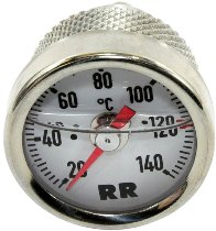 RR Ölthermometer weiß 36x1.5x180 Feingew.