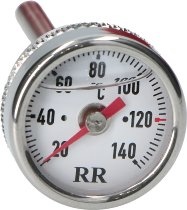 RR Ölthermometer weiß 24x3x50, Honda 450,650,750,1000, KTM