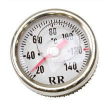 RR Ölthermometer weiß 18x1.5x235 - Laverda 1000 Jota,